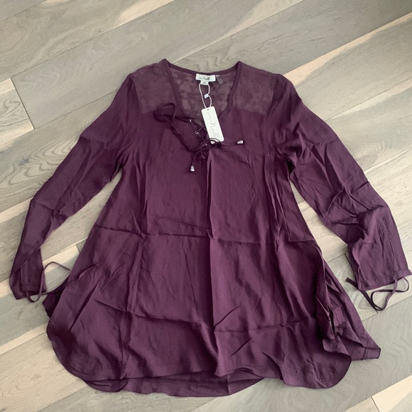 New long sleeve purple shirt - Picture 1 of 4